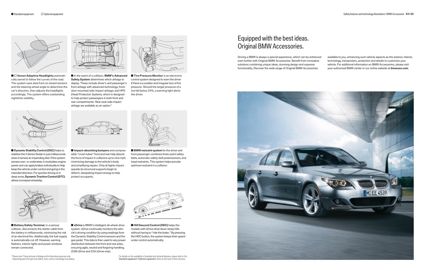 2010 BMW 5-Series Brochure Page 3